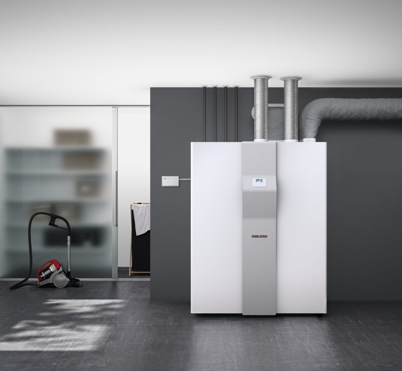 LWP von Stiebel-Eltron mit Kühlung und Fußbodenheizung LWP von Stiebel-Eltron mit Kühlung und Fußbodenheizung